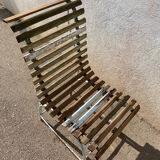 Slatted garden chair