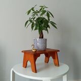 Vintage folk art stool