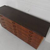 Classeur de magasin vintage des années 1950