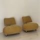 Lot 2 fauteuils Pallone Leolux par Roy de Scheemaker.