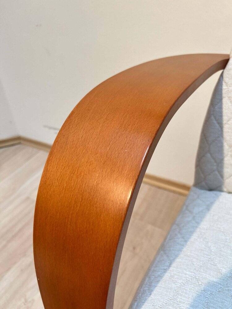 Spanish Club Chair in Beech and Plywood, 1990s