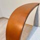 Fauteuil espagnol en hêtre et contreplaqué, années 1990.