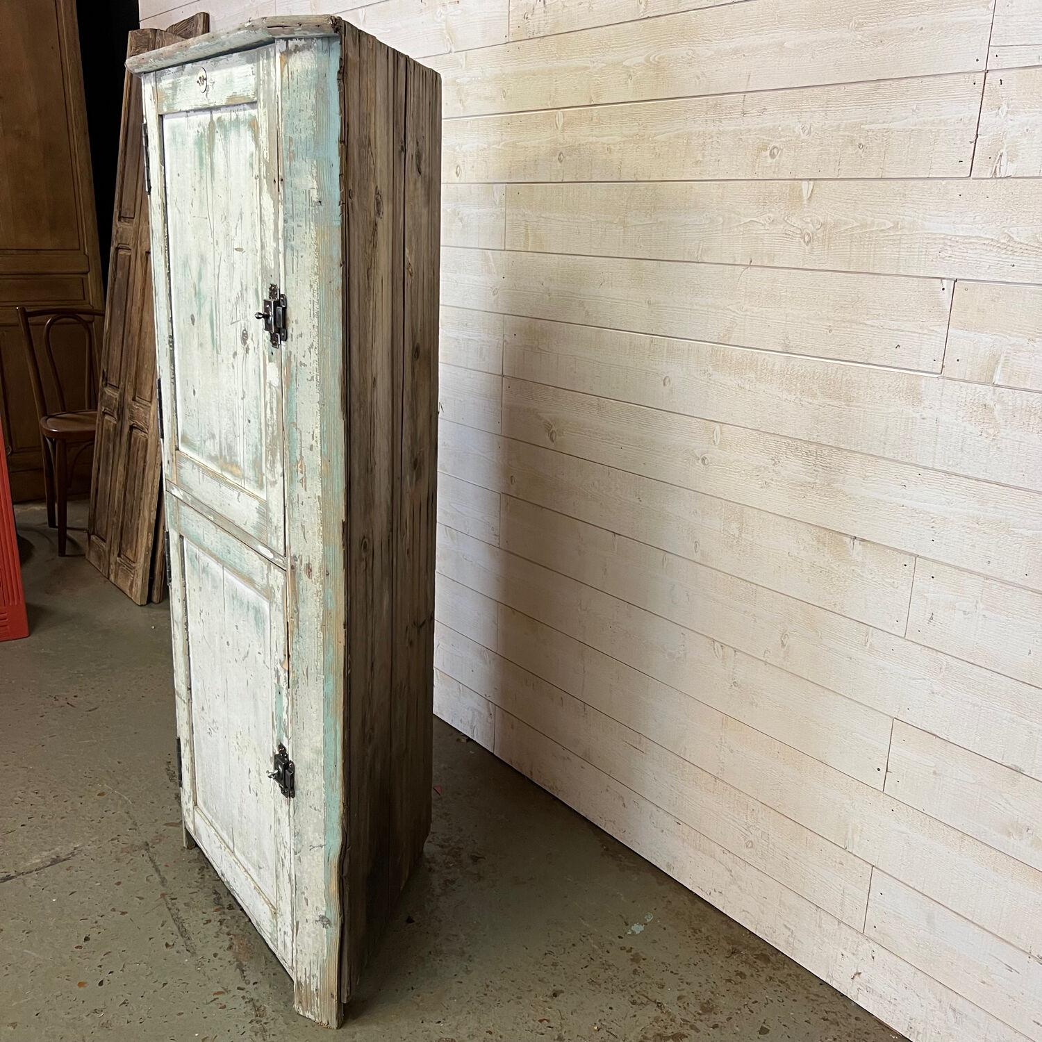 Patinated cabinet
