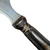 Silver metal cutlery set