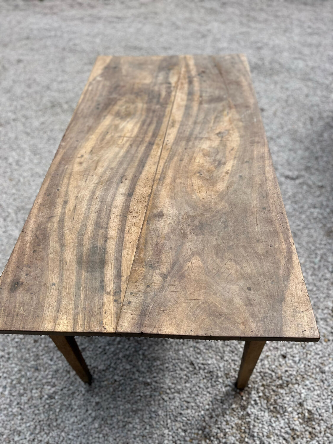 Walnut farmhouse table 1910/20