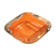 1970s paved ashtray transparent glass