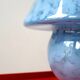 Blue glass mushroom lamp 70 80
