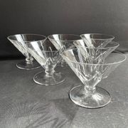 6 Champagne glasses – Saint Louis Bossuet service size 10406