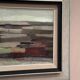 Original Swedish Oil on Panel – “Field Patches” by Evert Färhm (1901–1971) – Signed – 1968 – Vintage & Framed – 61 × 53 cm (24" × 20.9")