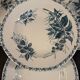 6 deep plates in ironstone "Mûre" Badonviller