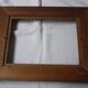 Gilded wood and stucco frame