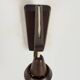 Wall light in teak and opaline glass, 1960s