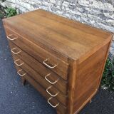 Chest of drawer compass feet