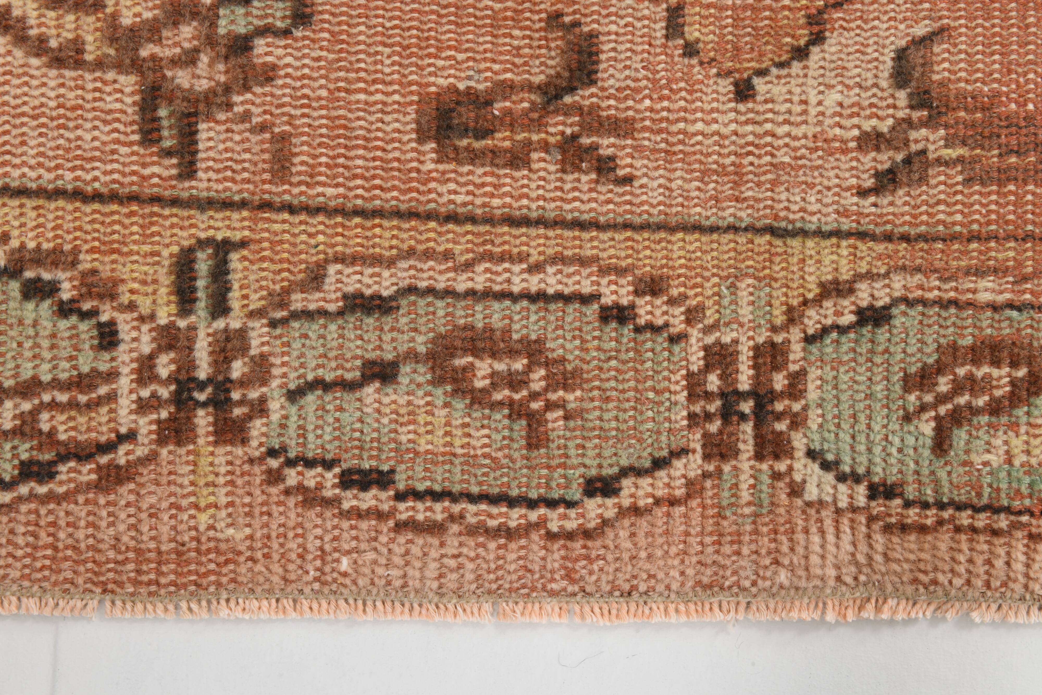 5x9 Copper Brown Oriental Persian Rug 166x273Cm