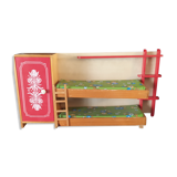 Vintage bunk bed for Barbie dolls