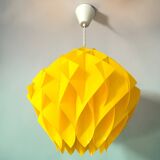 Mid Century Modern yellow hanging lamp