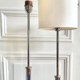 Italian chrome lamp base from the 70s/80s