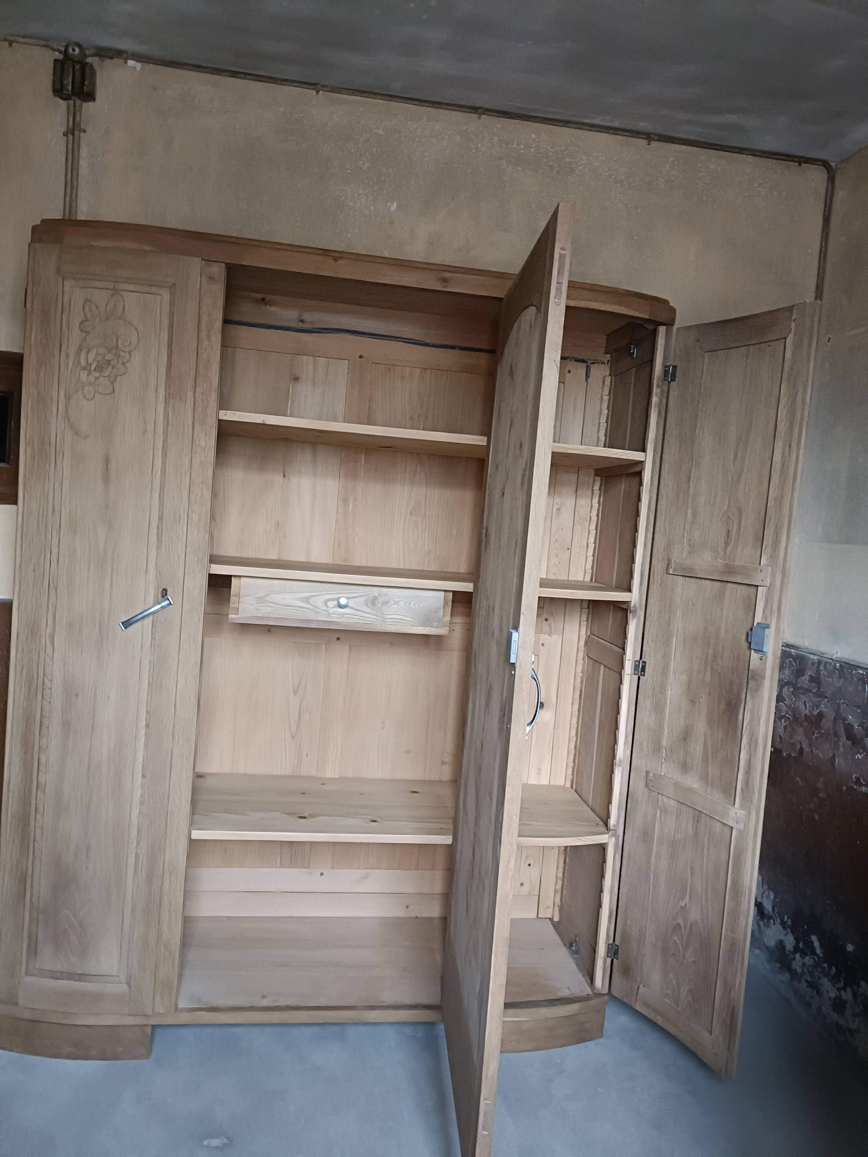 Renovated Art Deco wardrobe