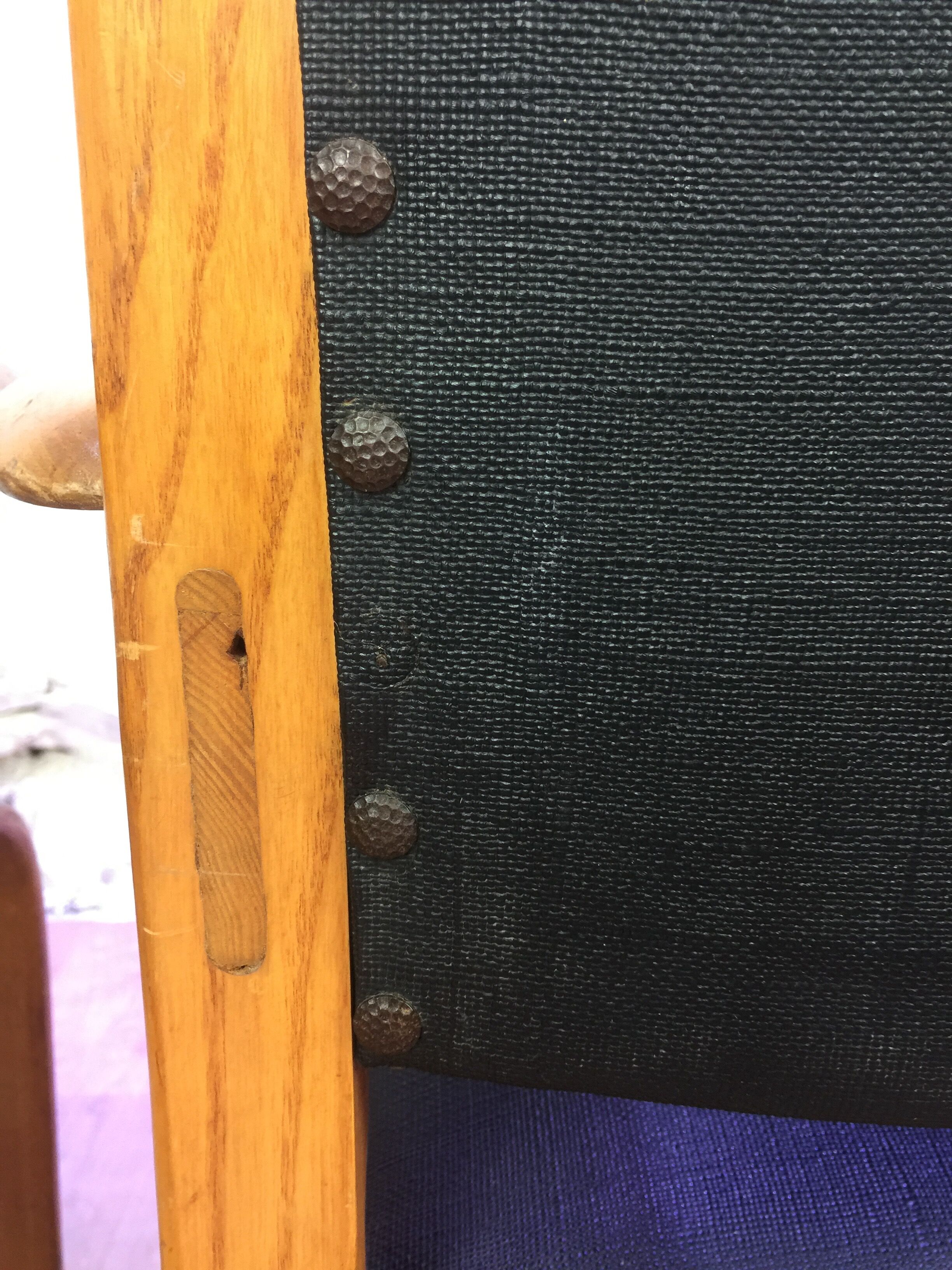 Pair of Bow Wood armchairs 1950s