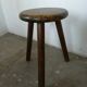 Tripod wooden stool