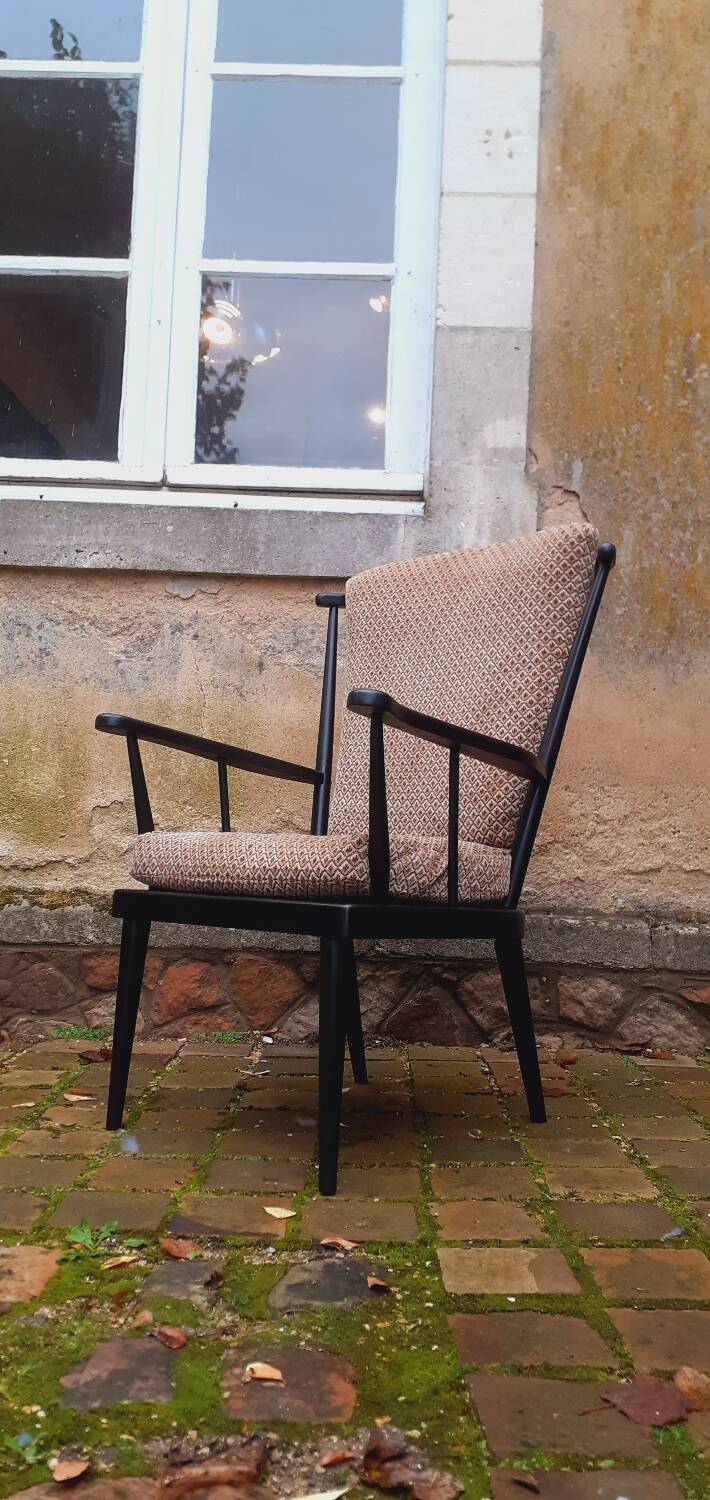 Pair of Baumann armchairs, 1960s