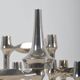 Set of footed candlesticks designed by Hans Nagel for BMF, 1974