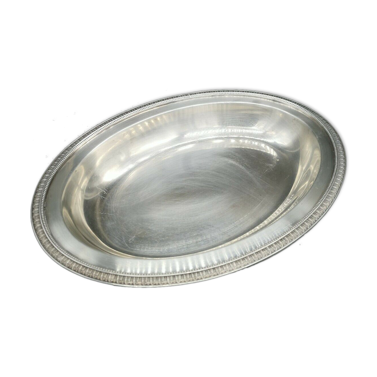 Christofle silver metal tray
