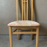Magnificent set of 6 Italian high back dining chairs from the 20th century