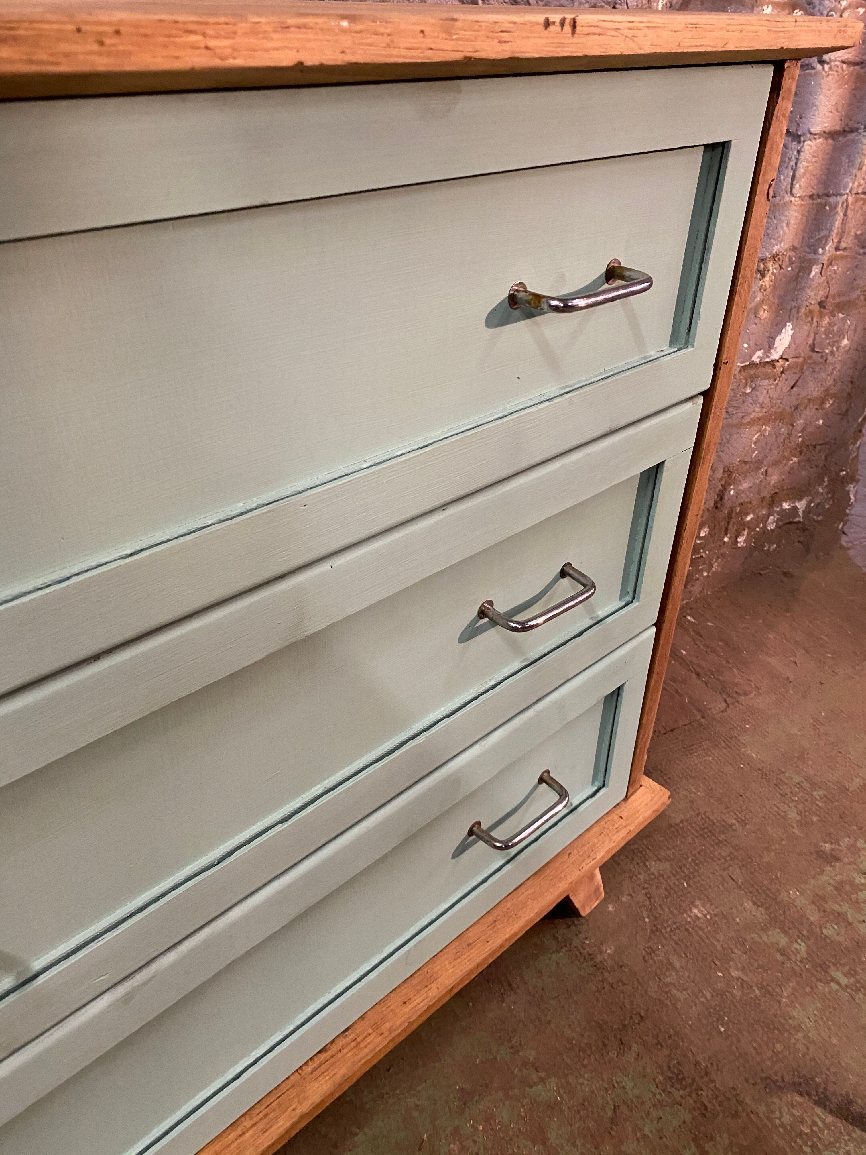 Dresser vintage feet oak compass