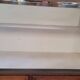 Shop counter display cabinet with old drawers, 1900s