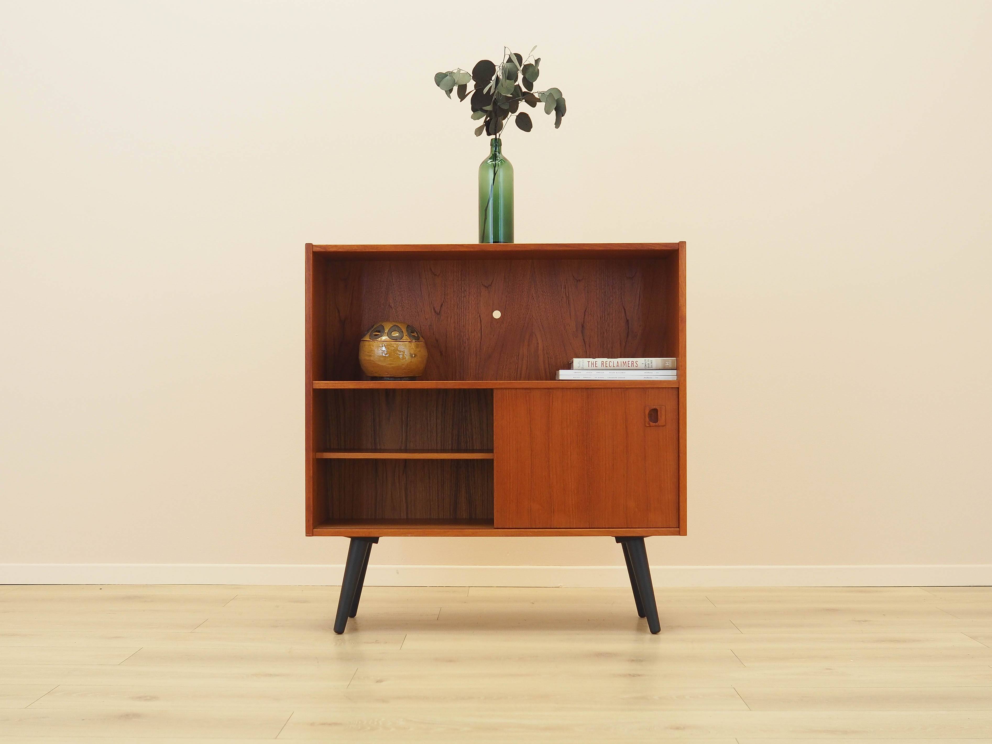 Teak bookcase, Danish design, 1970s, made in Denmark