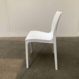 Stackable plastic auxiliary chair Italian Rome