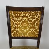 Chaise rembourrée de style Empire des années 1950