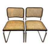 Paire de chaises Marcel Breuer b32 Cesca made in Italy