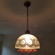 Frosted glass hanging