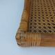 Vintage canning bamboo tray