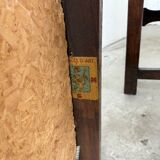 Paire de fauteuils style espagnol bois sculpté 1900