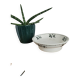 Badonviller Cherry Footed Plate
