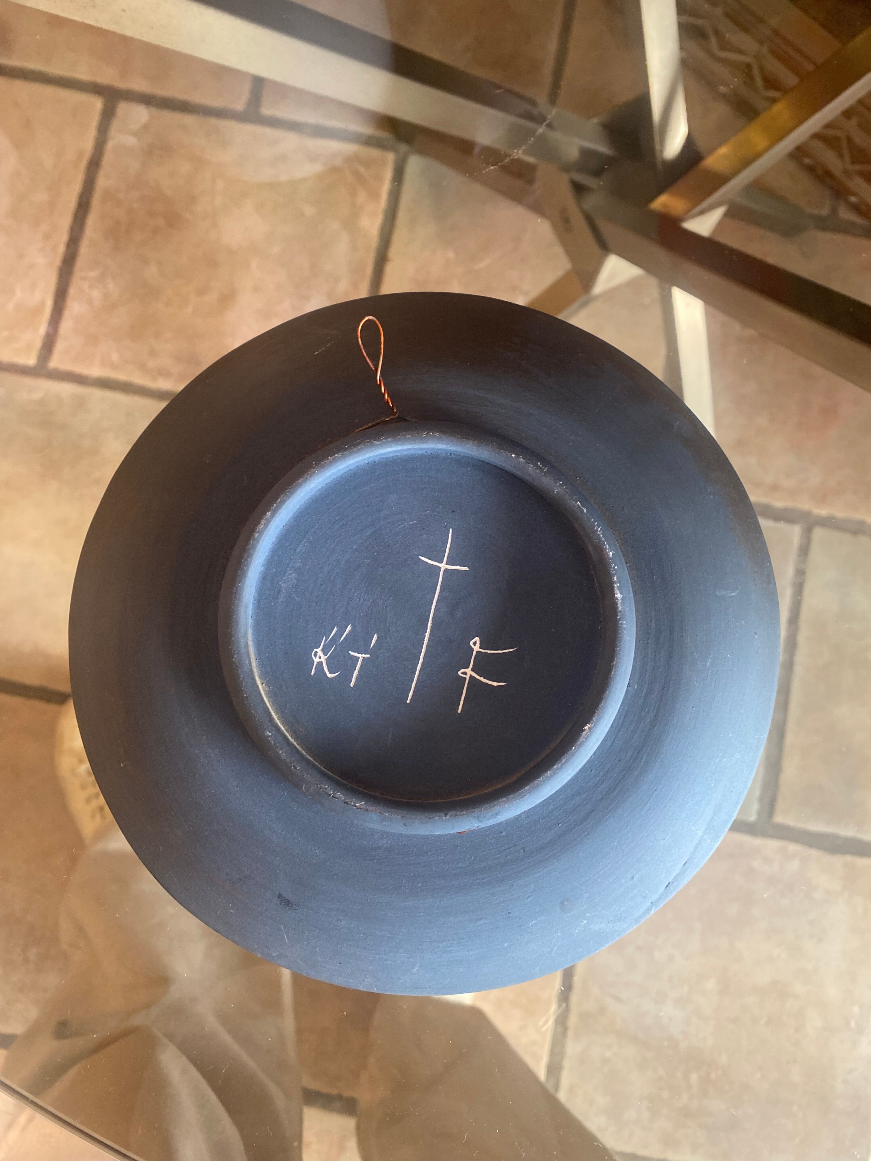 Céramique murale décors d'animaux