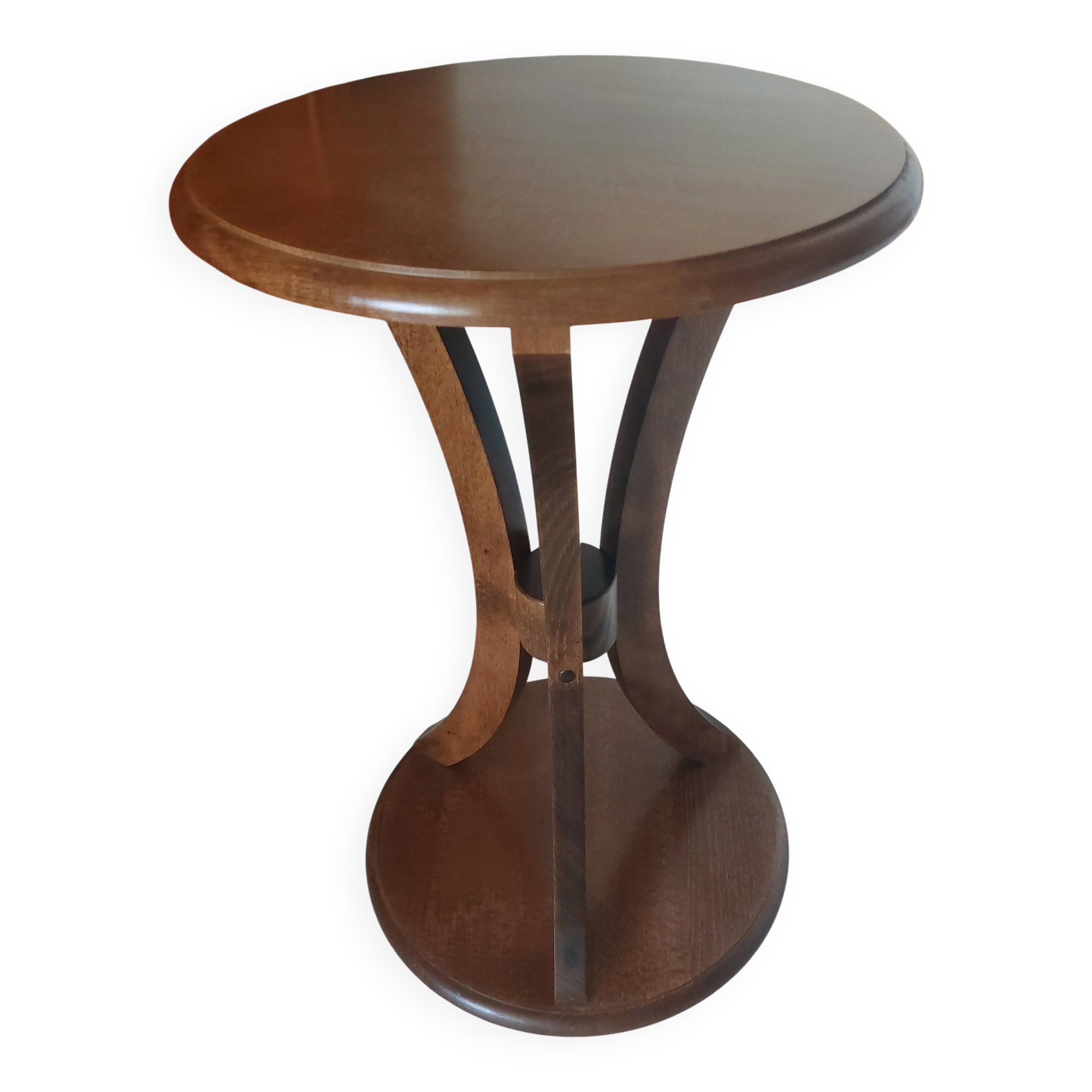 small round side table, end table