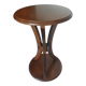small round side table, end table