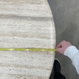 Travertine table