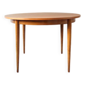 Table ronde scandinave bois clair