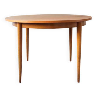 Table ronde scandinave bois clair