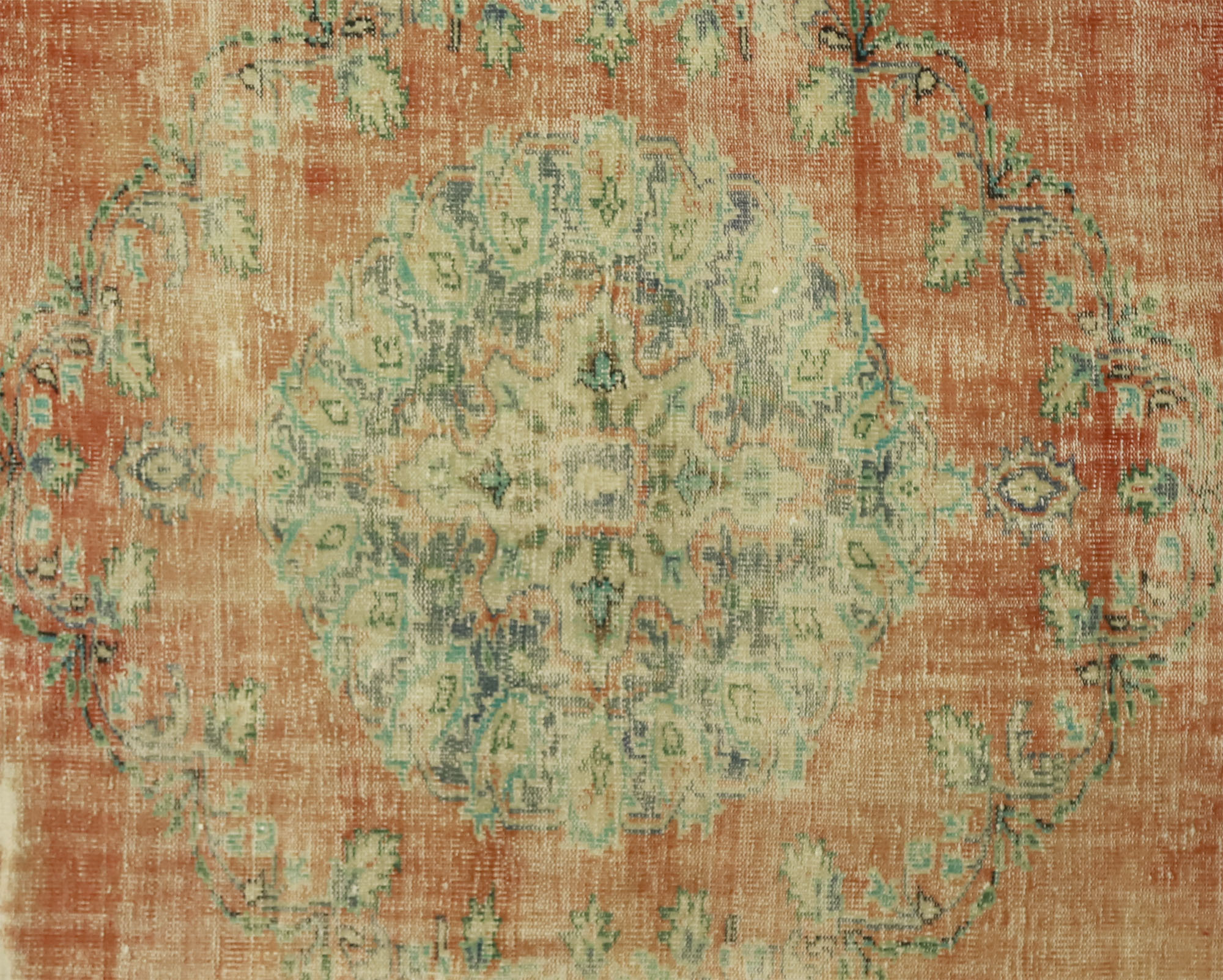 Anatolian handmade vintage rug 298 cm x 216 cm