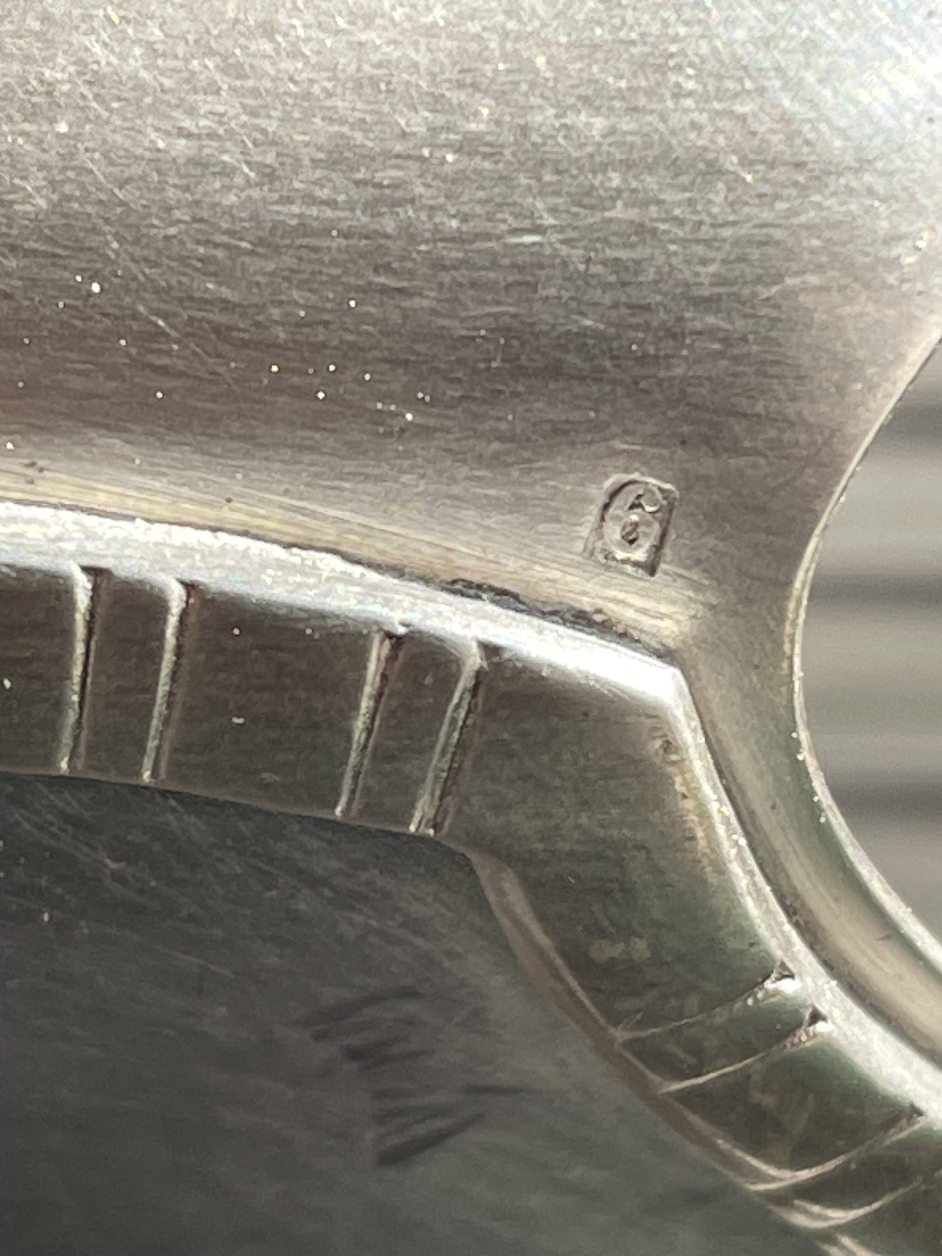 Asparagus tongs – Silver-plated metal – Saglier frères et Cie