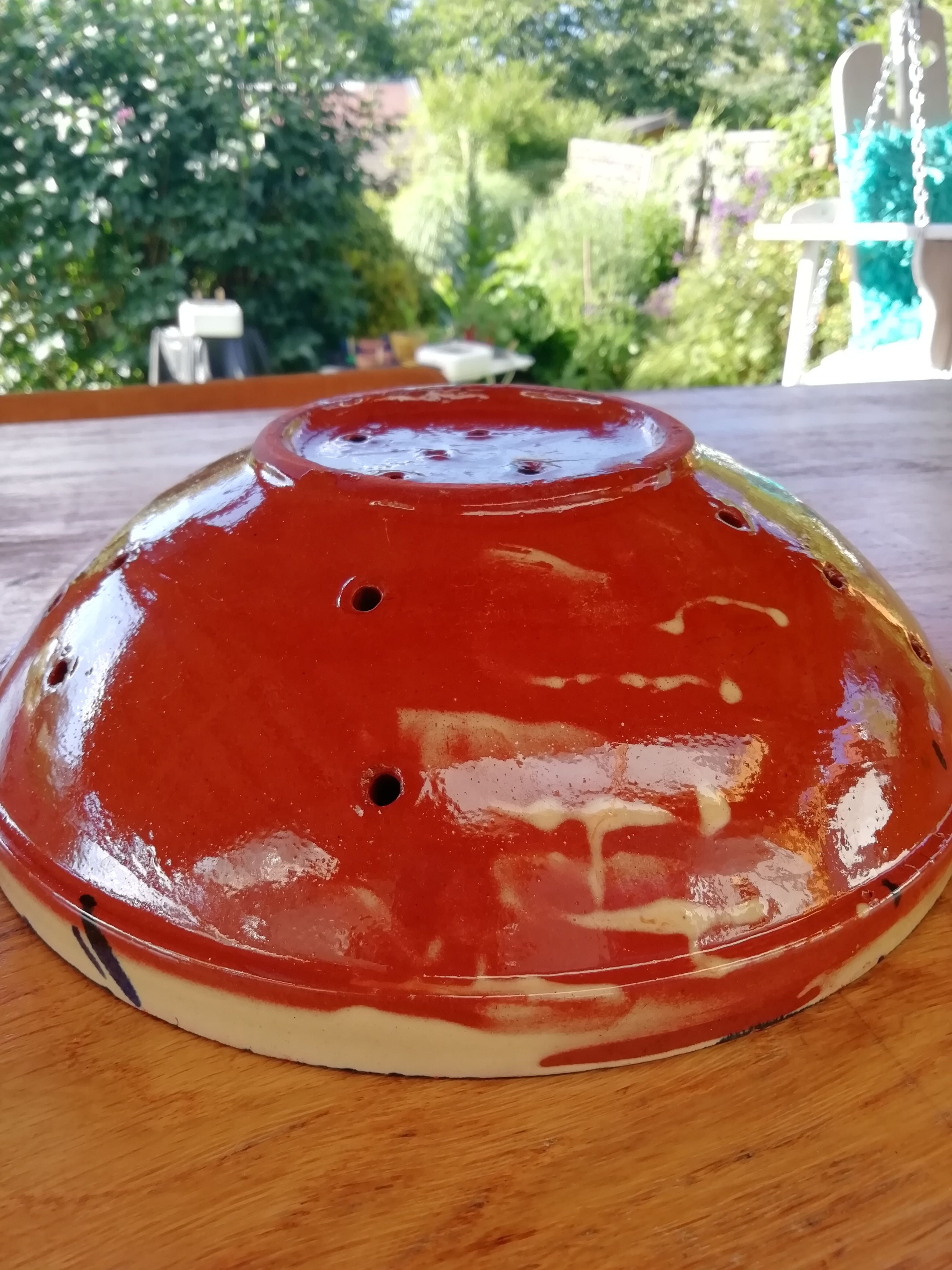 Fruit drain dish