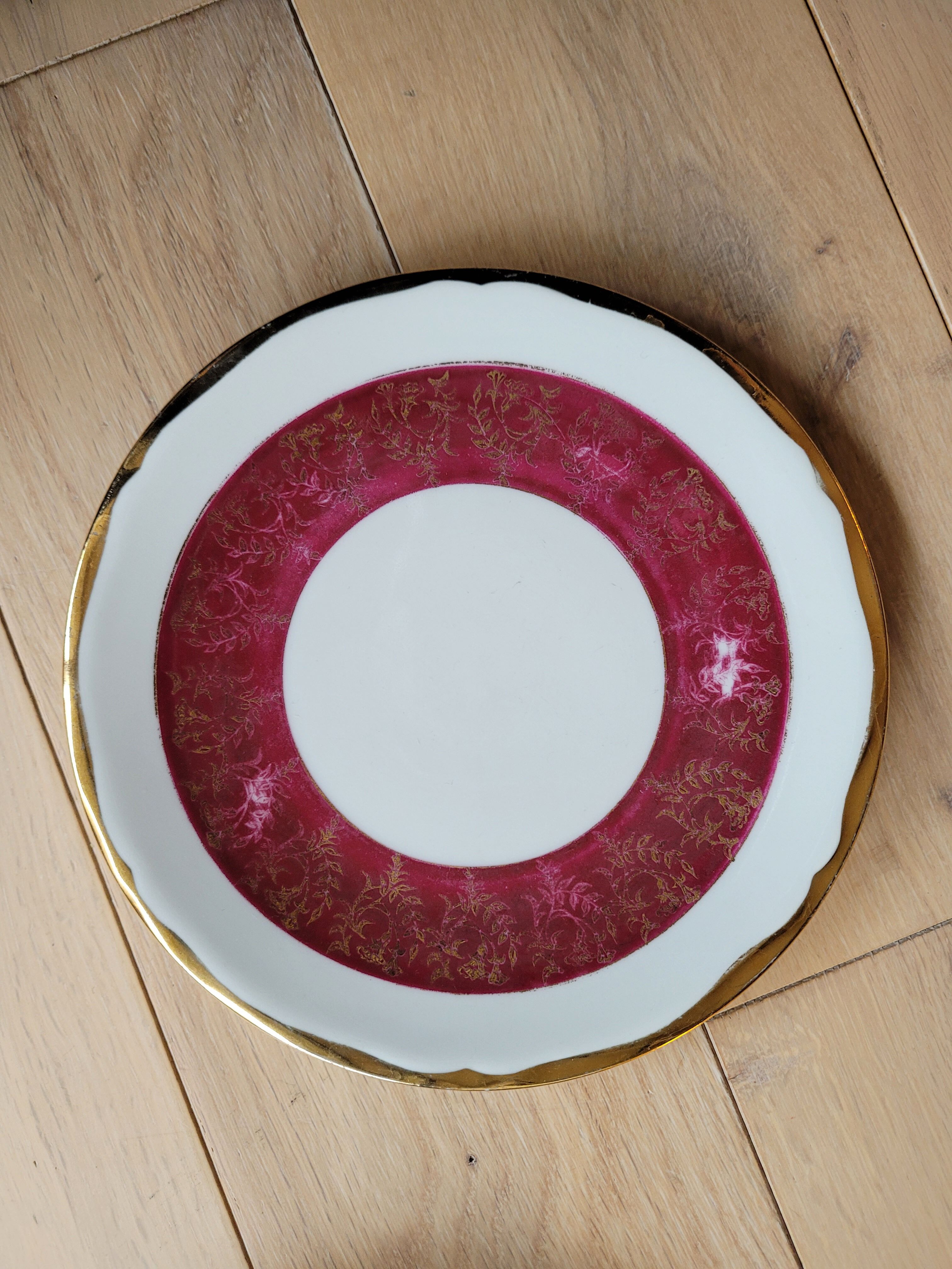 Service à dessert porcelaine luf