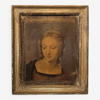 Italian wooden icon