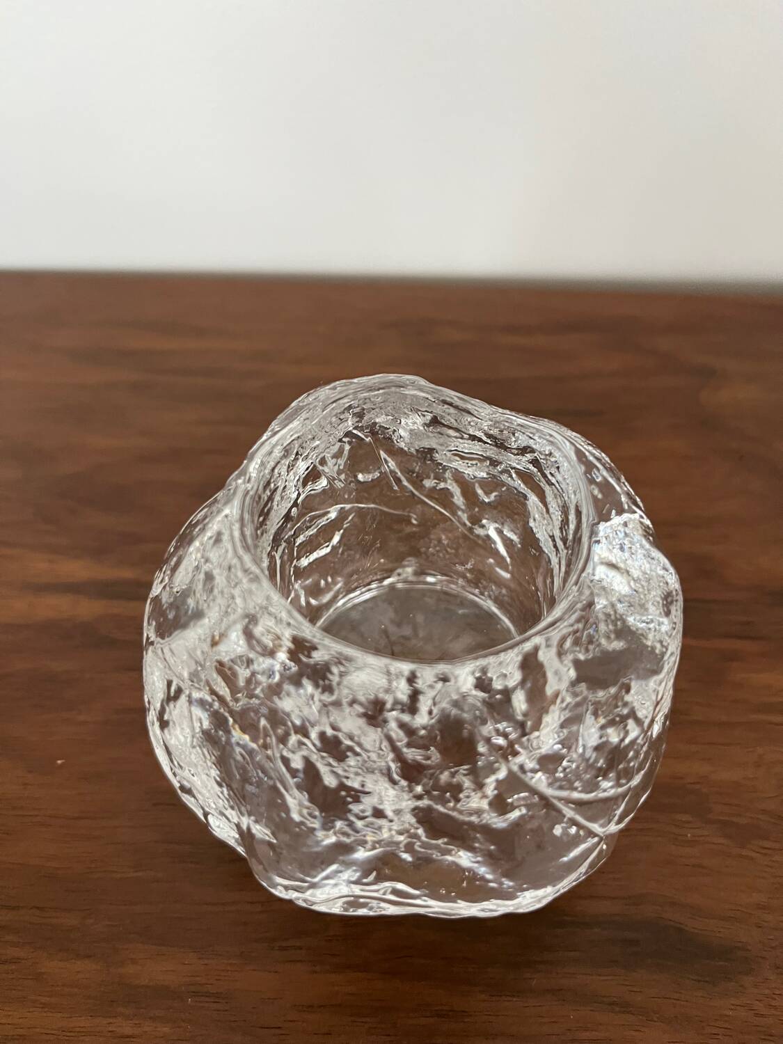 "Snowball" candle holder Kosta Boda